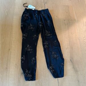 Zara Black Sequin Embellished Pants
